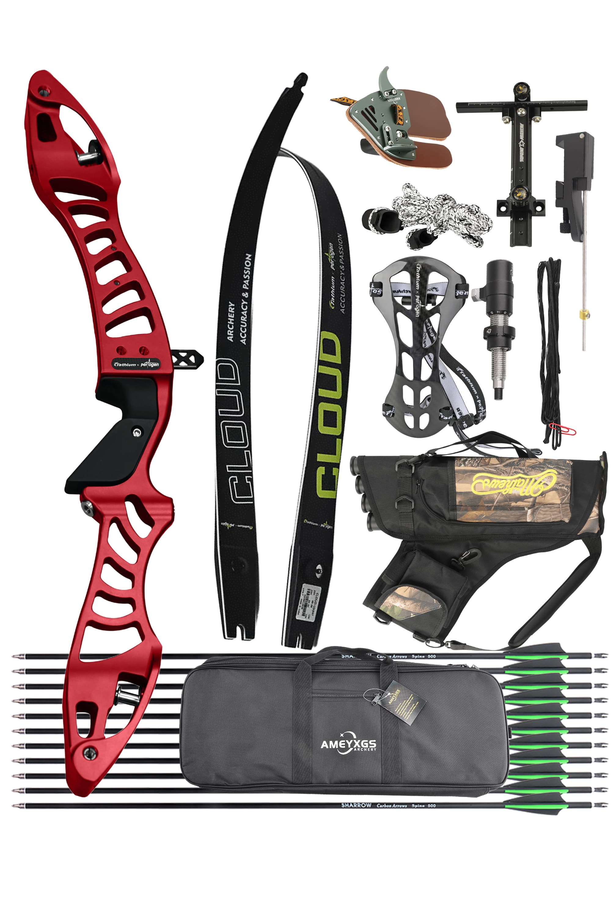 68" Recurve Bow 16-30lbs Traditional Bow Shooting