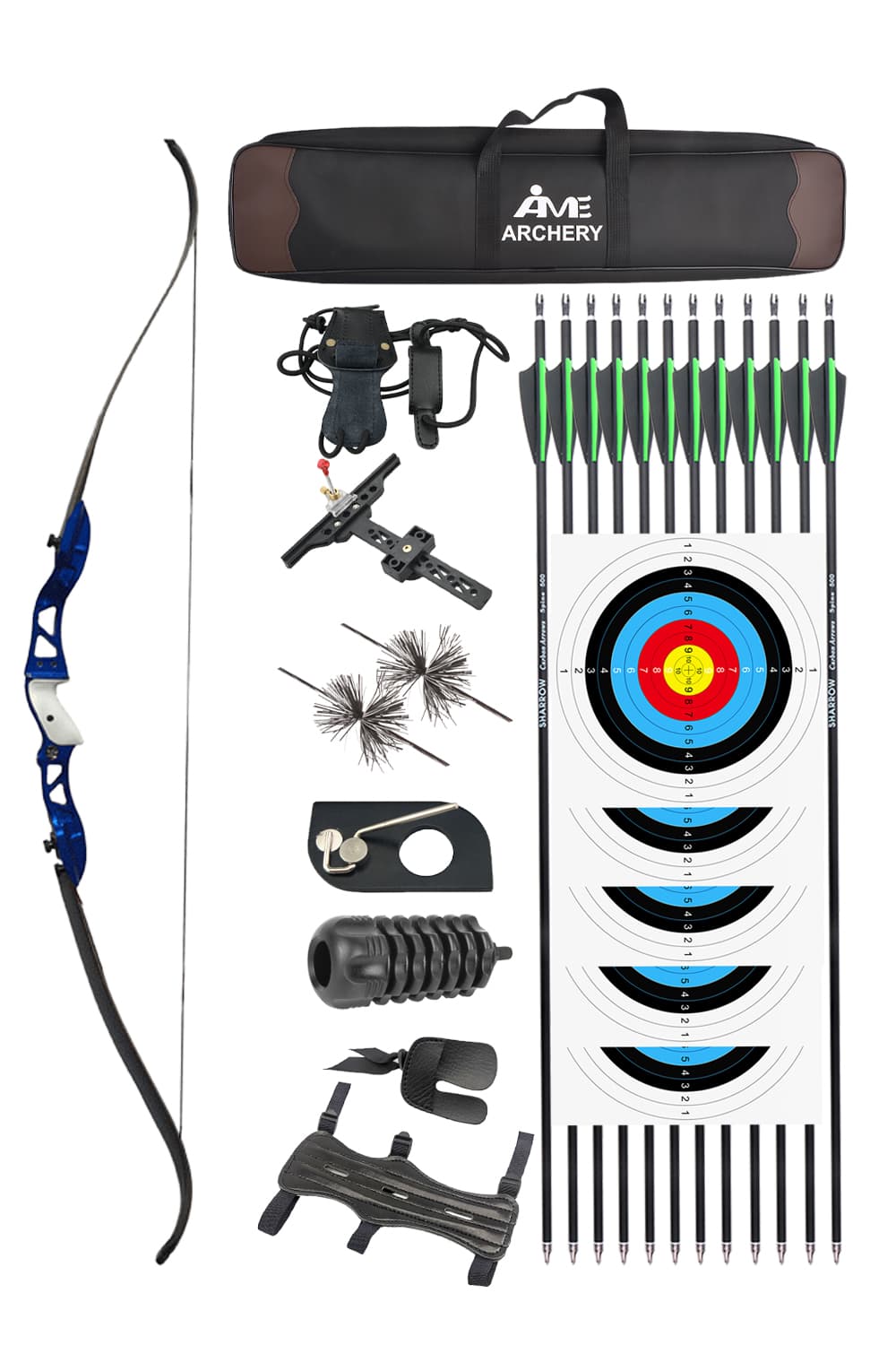 Junxing F155 16-4-Lbs Target Recurve Bow LH&RH