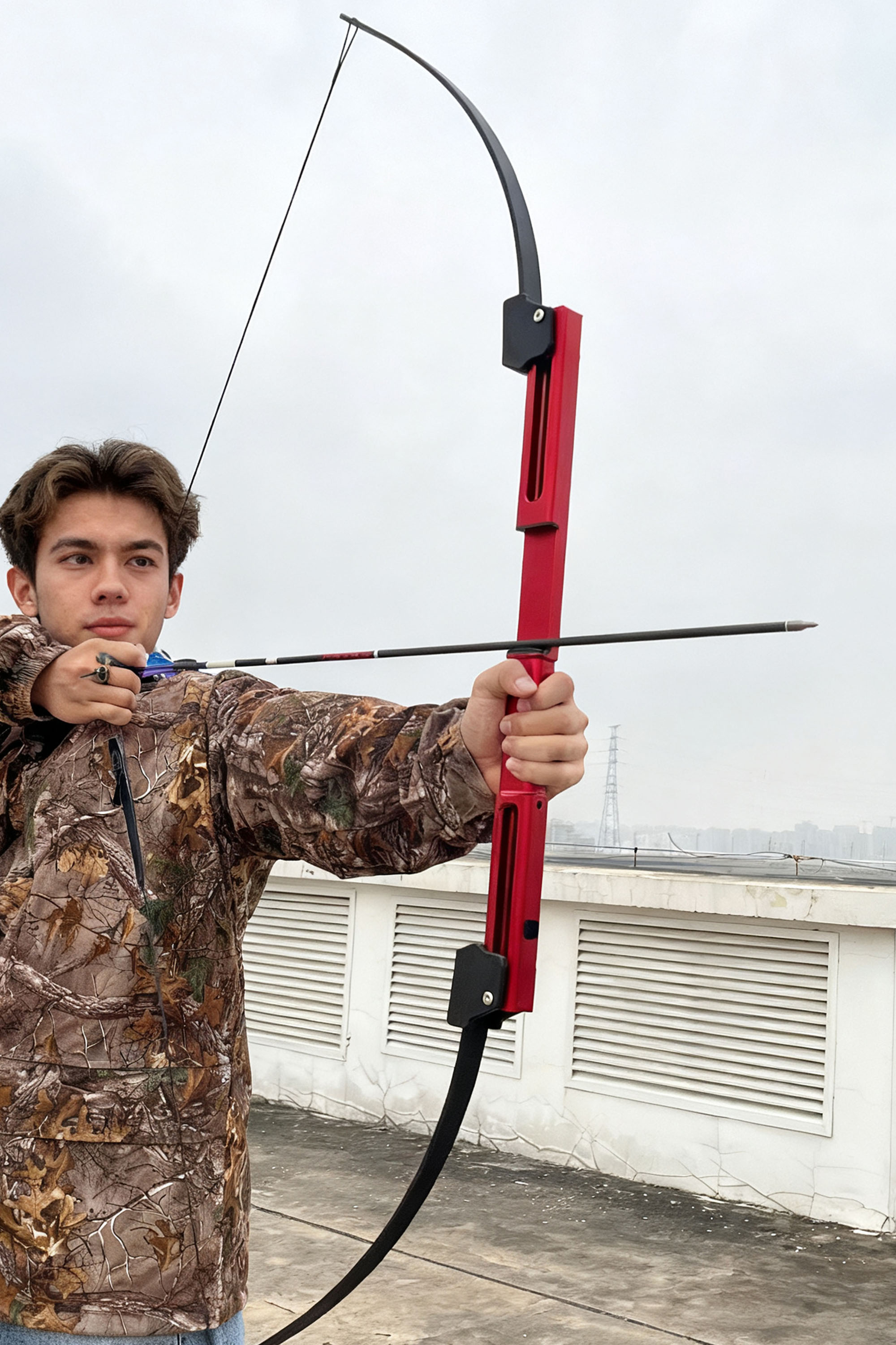 Folding Recurve Bow CNC Aluminum Riser for Hunting & Adventure