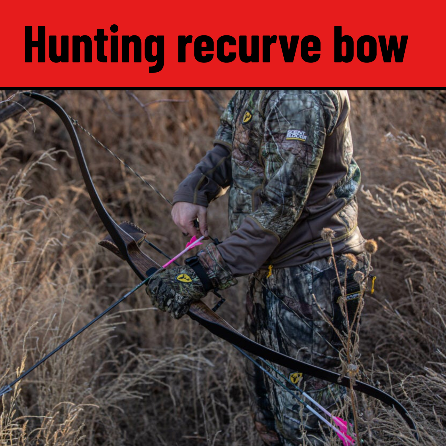 Hunting recurve bow