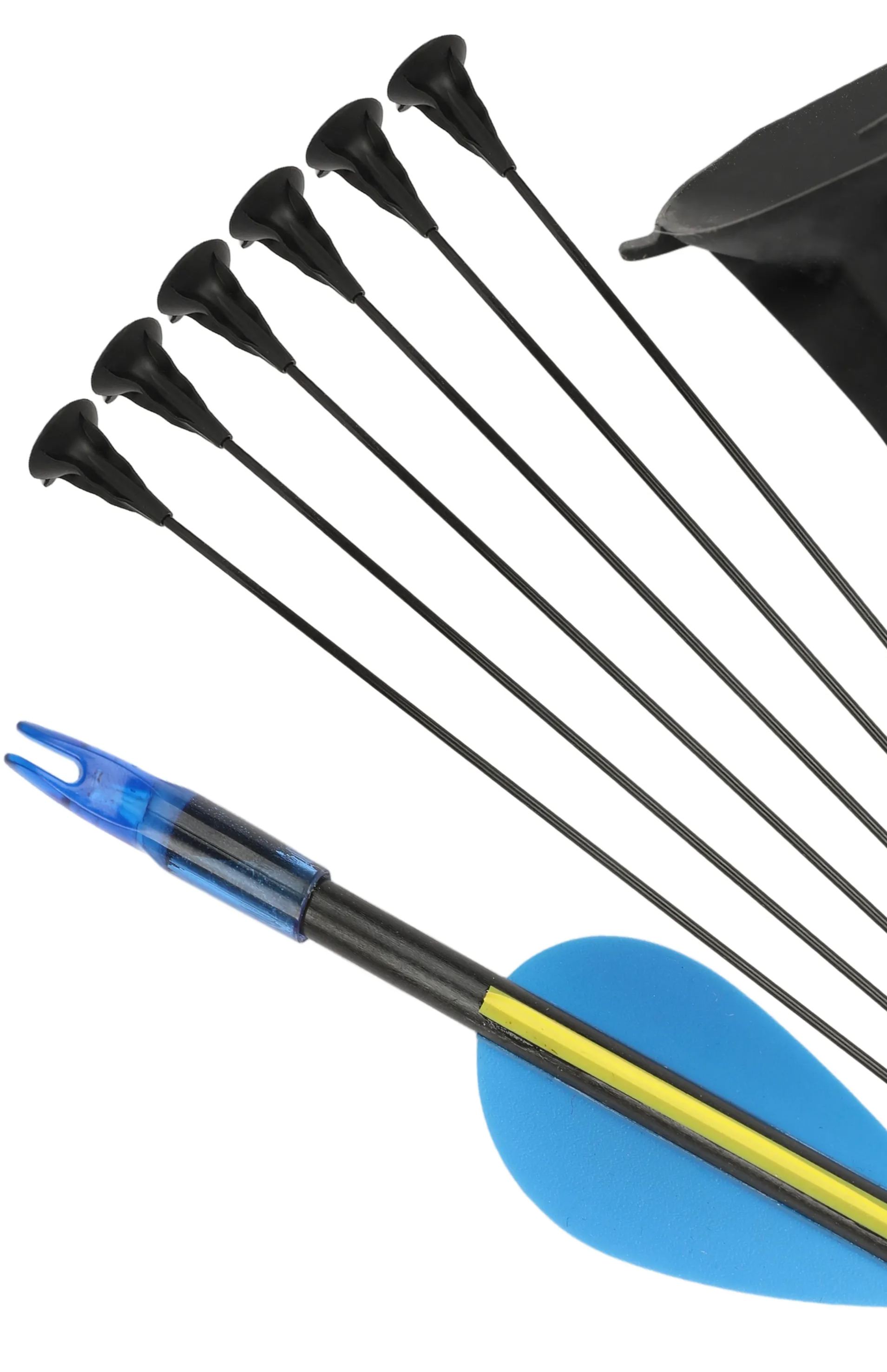 12 Pcs Archery Children Suction Cup Arrows