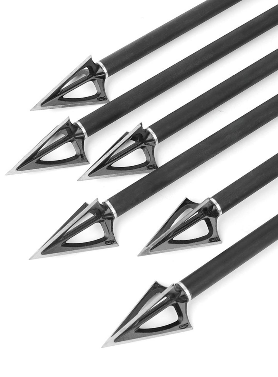 12pcs Arrowheads 100gr 3 Blade Broadheads Points Hunting