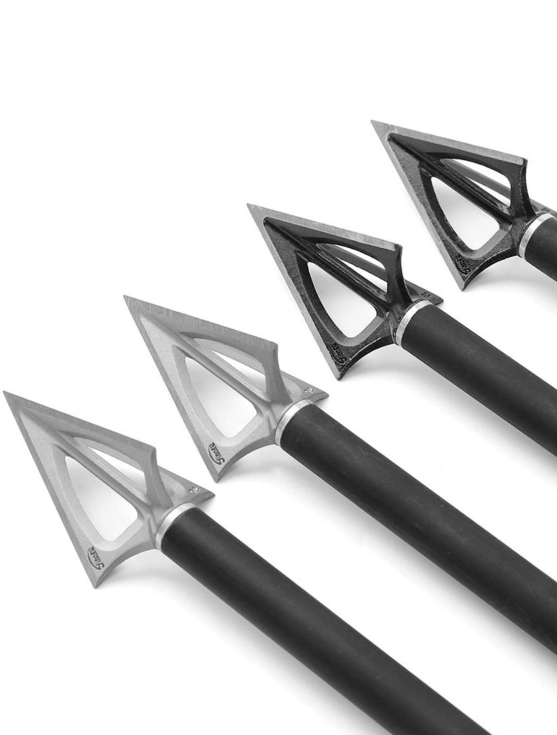 12pcs Arrowheads 100gr 3 Blade Broadheads Points Hunting