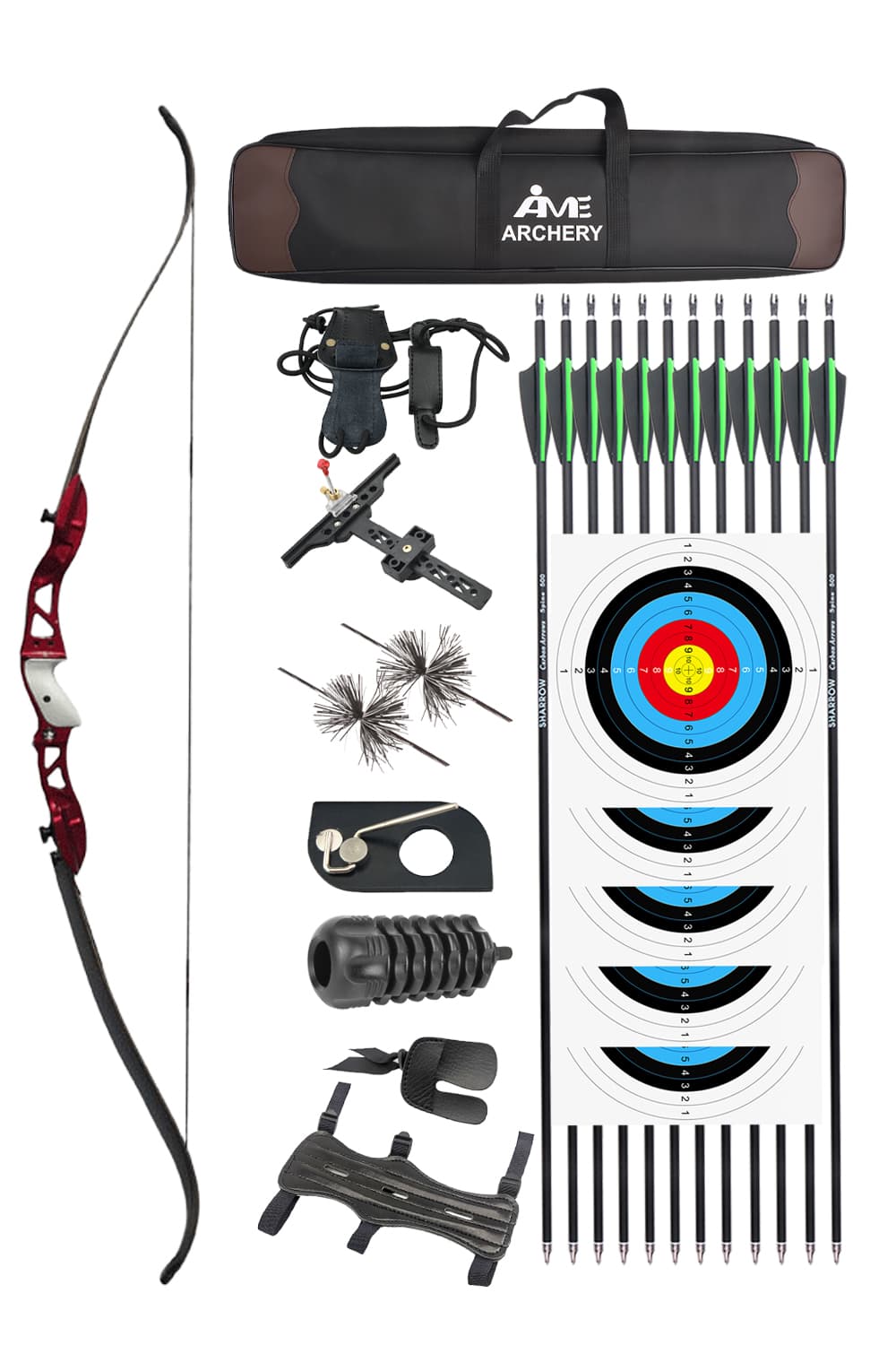 Junxing F155 16-4-Lbs Target Recurve Bow LH&RH