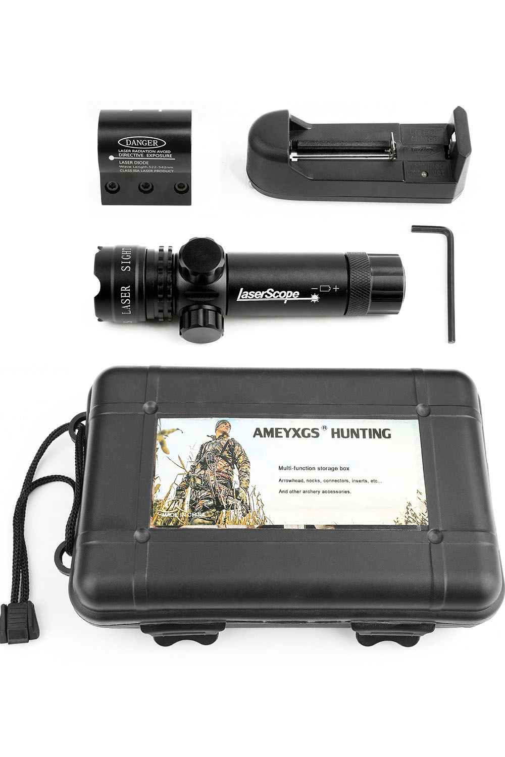 20mm Rail Green Laser Sight for Archery Hunting