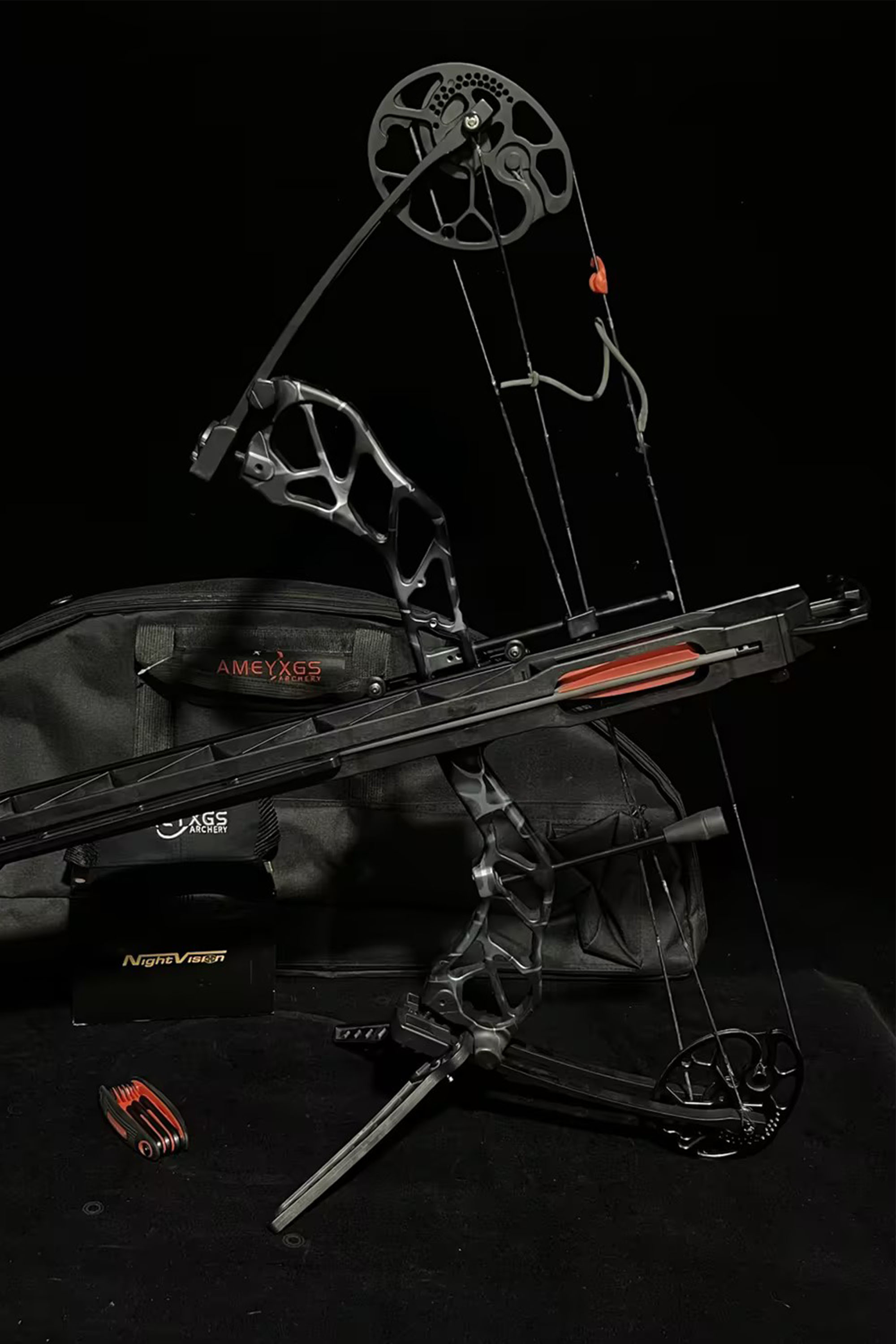 Loke Archery Continuous Firing Night Vision Auto Hunting Compound Bow Kit