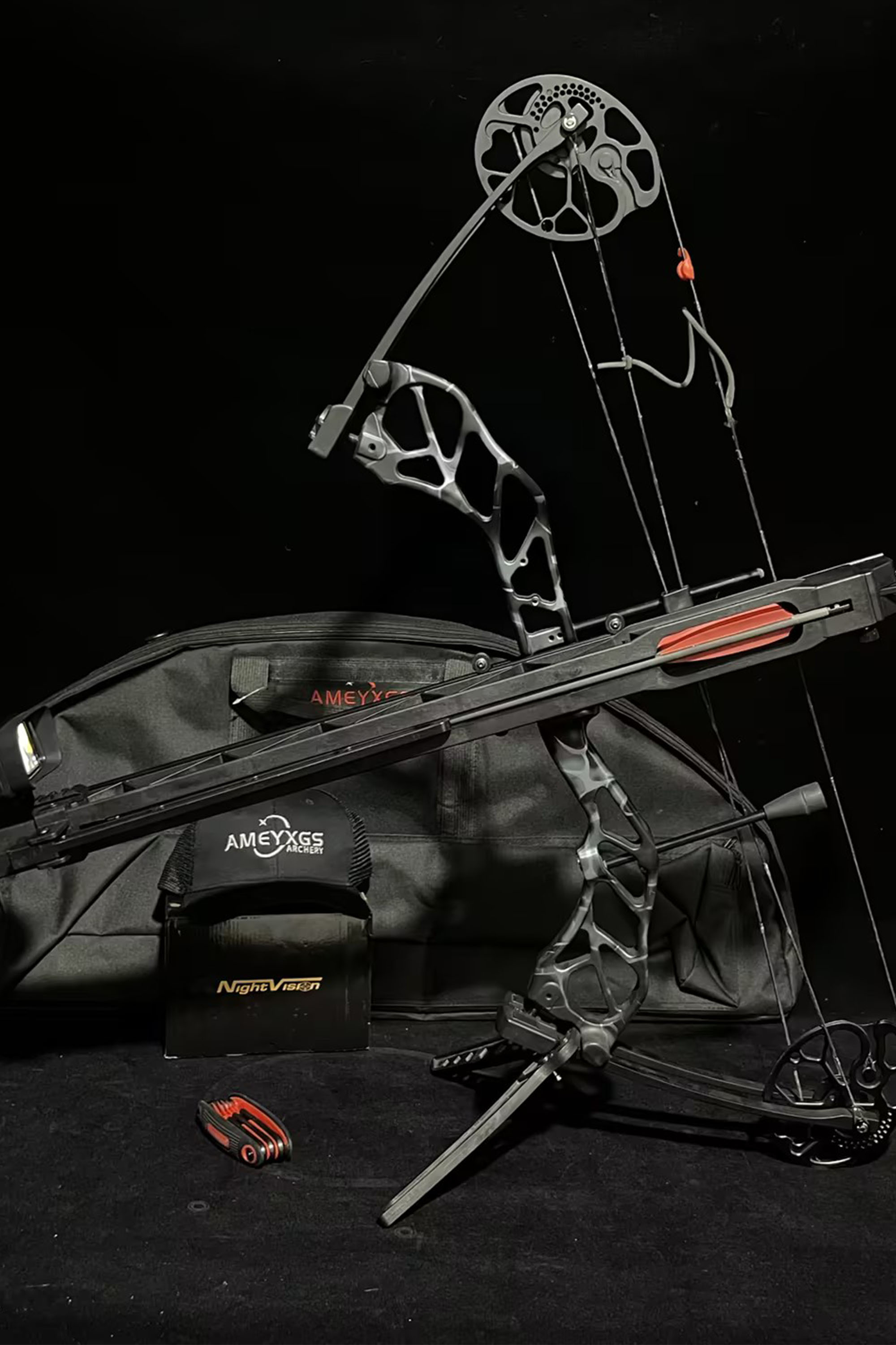 Loke Archery Continuous Firing Night Vision Auto Hunting Compound Bow Kit