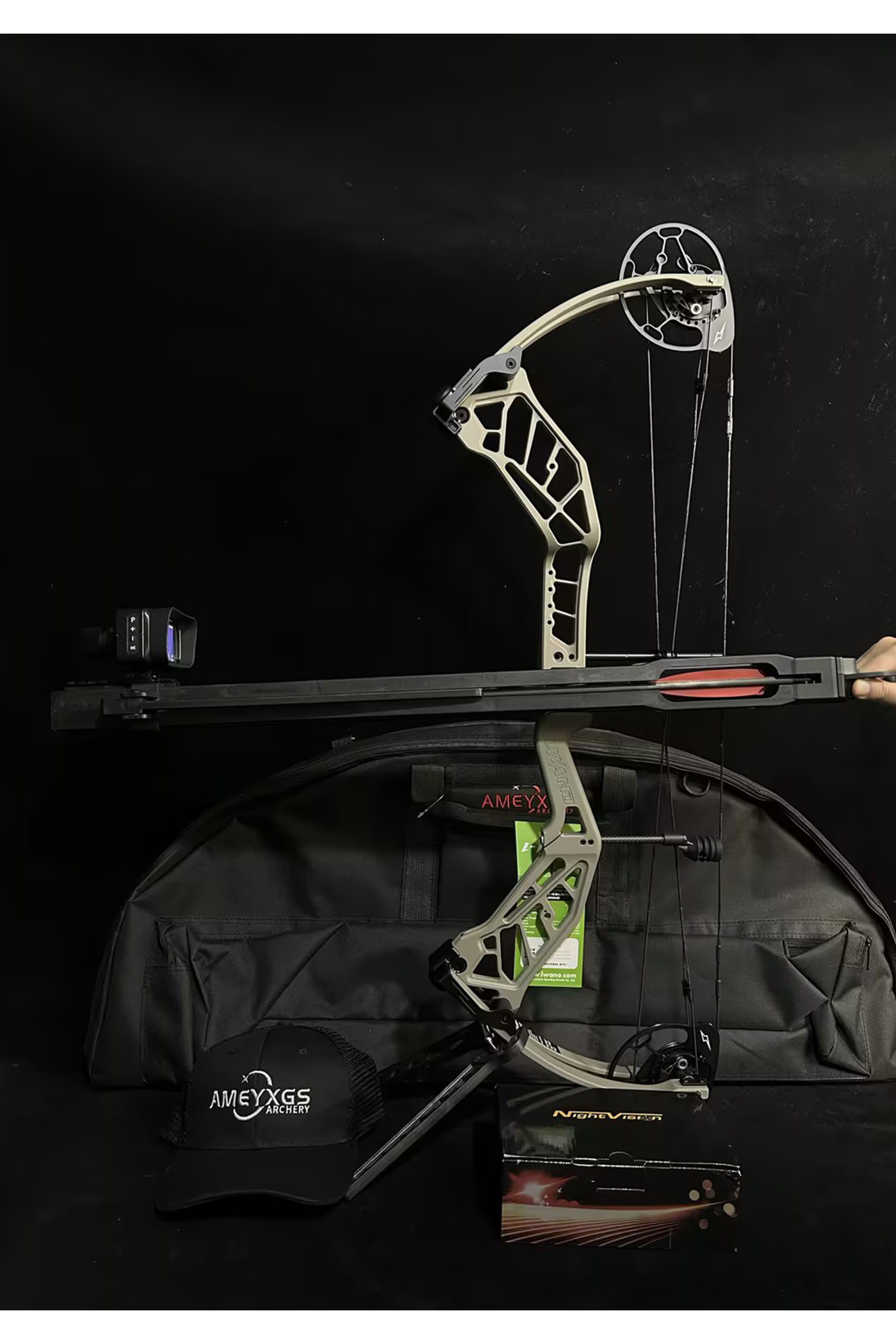 Loke Archery Continuous Firing Night Vision Auto Hunting Compound Bow Kit