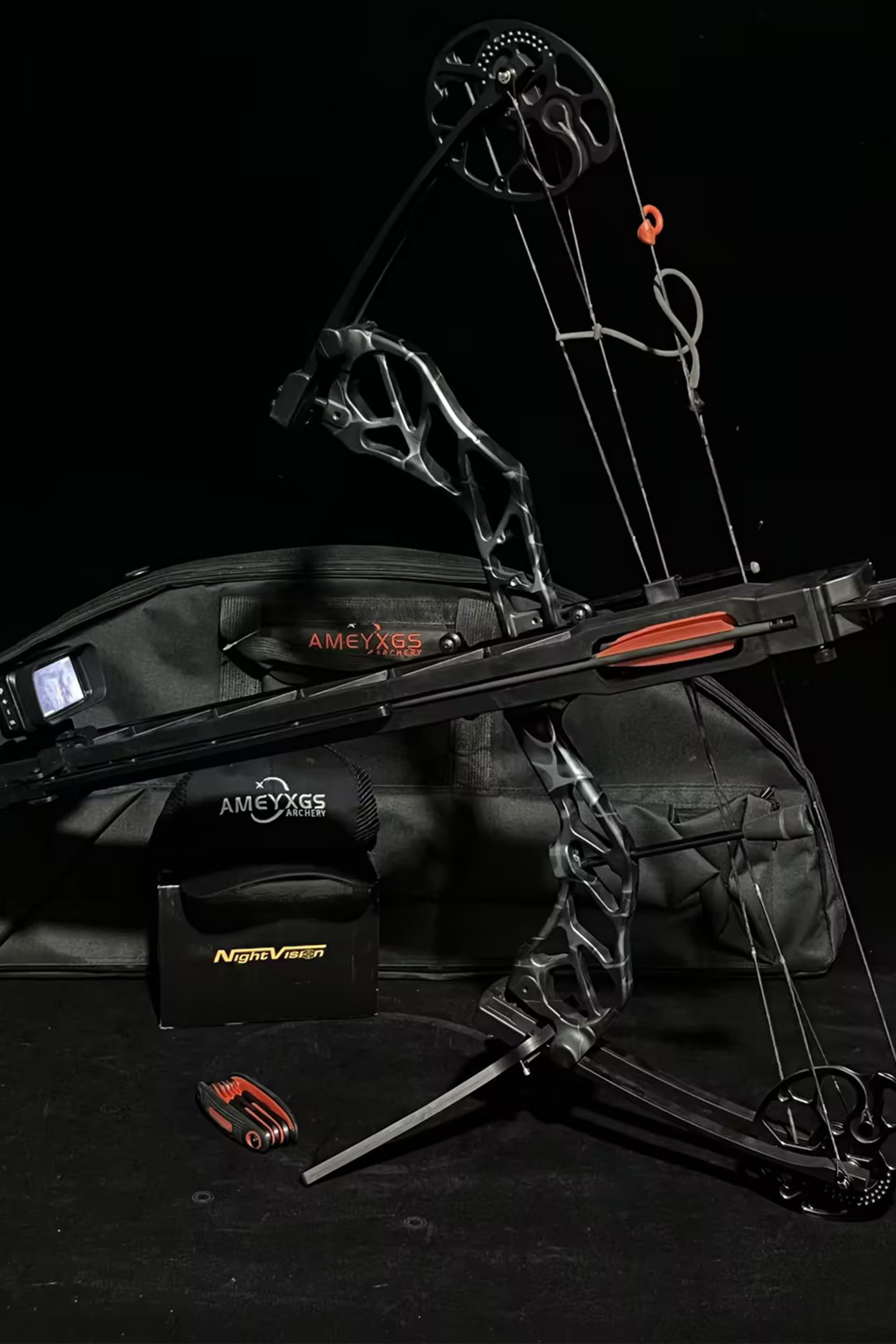 Loke Archery Continuous Firing Night Vision Auto Hunting Compound Bow Kit