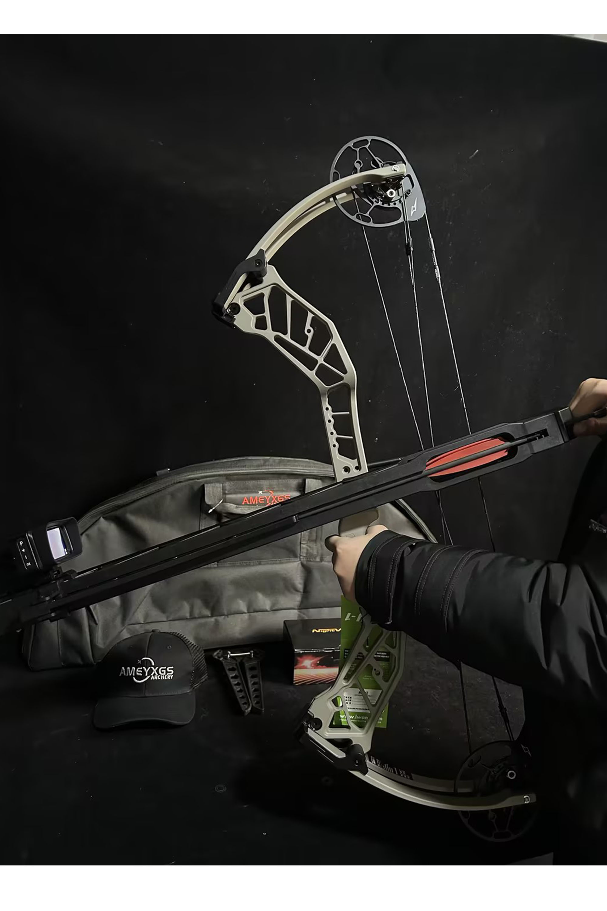 Loke Archery Continuous Firing Night Vision Auto Hunting Compound Bow Kit