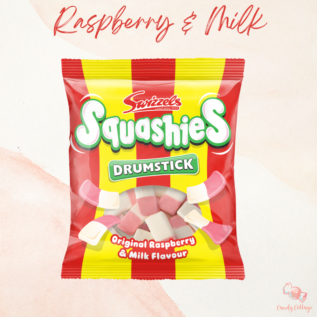 Squashies Raspberry & Milk (British)