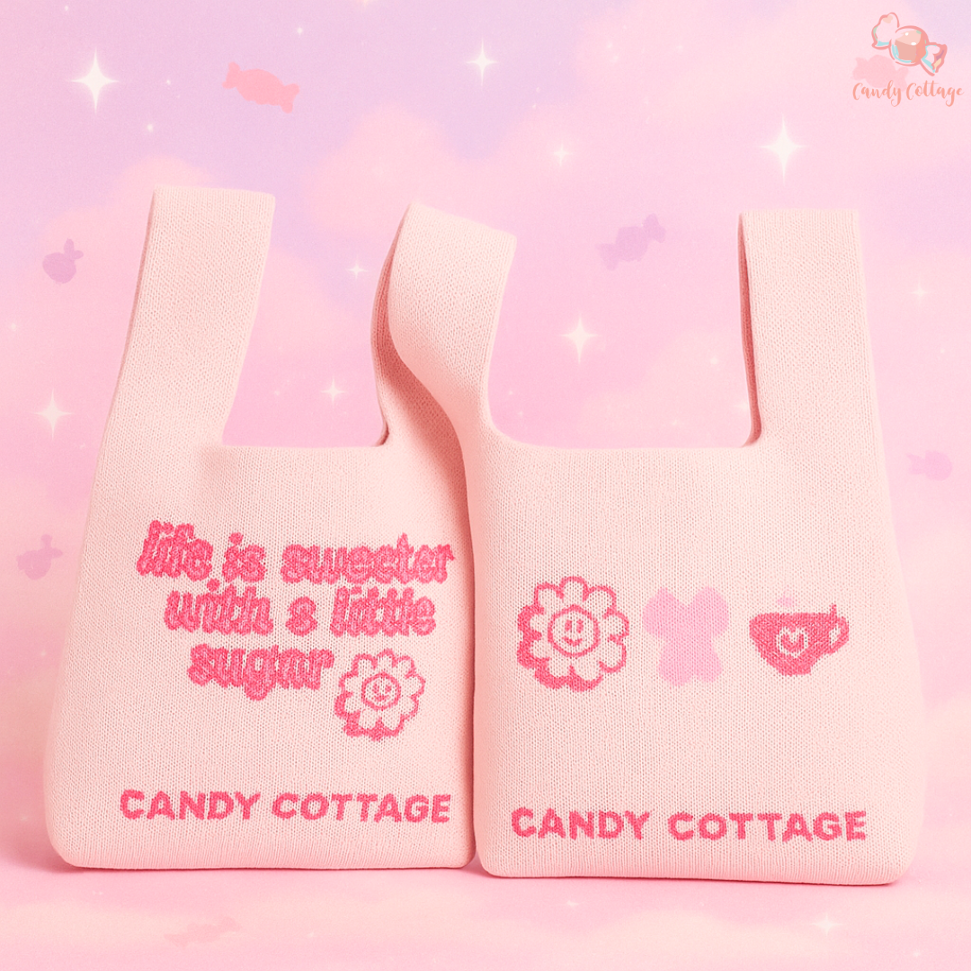 Candy Cottage Tote Bag