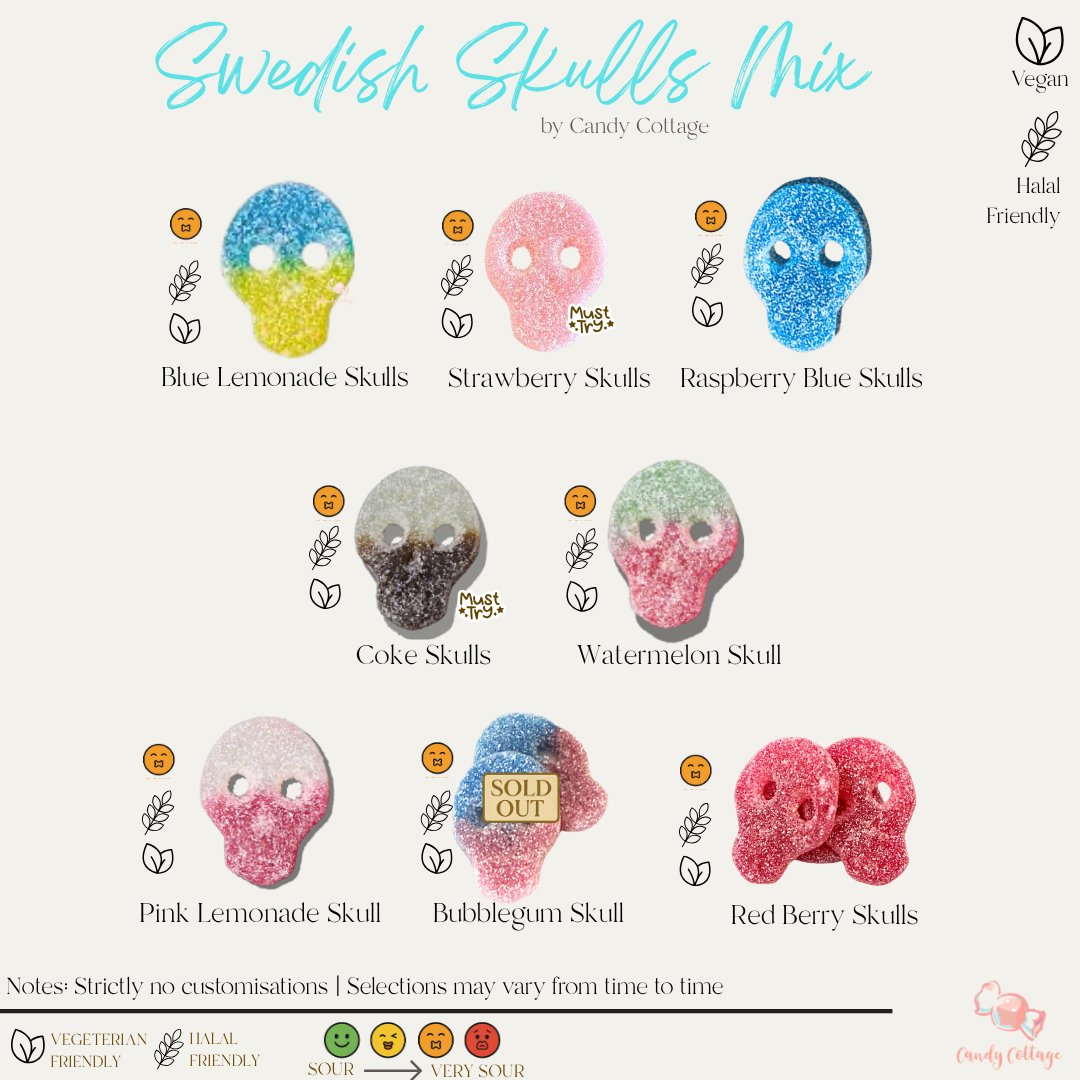 Swedish Skulls Mix