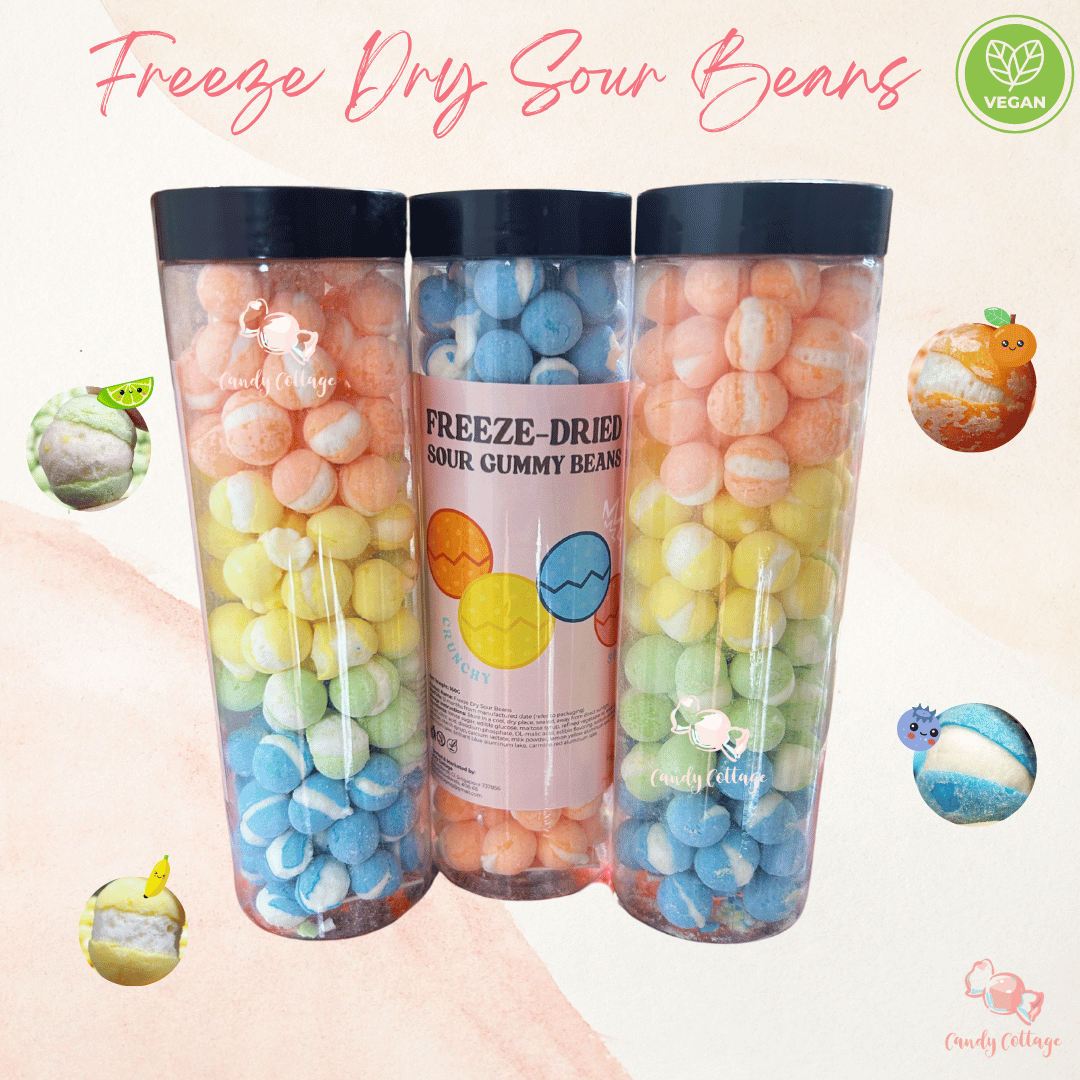Vegan Freeze Dry Sour Beans