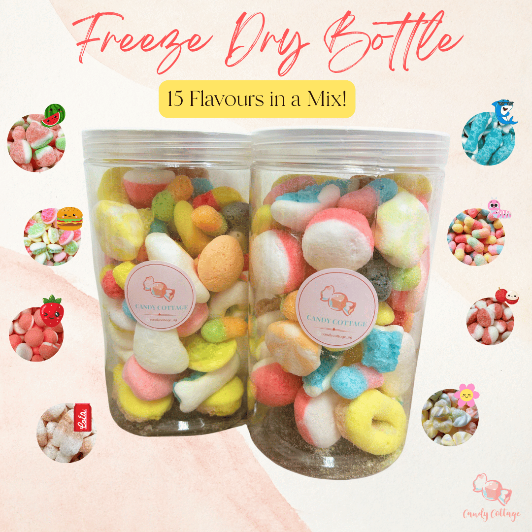 Freeze Dried Gummy Bottle