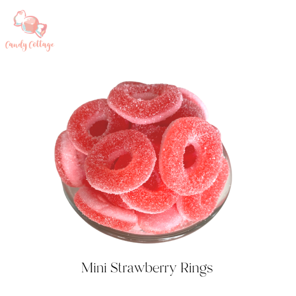 Mini Strawberry Rings
