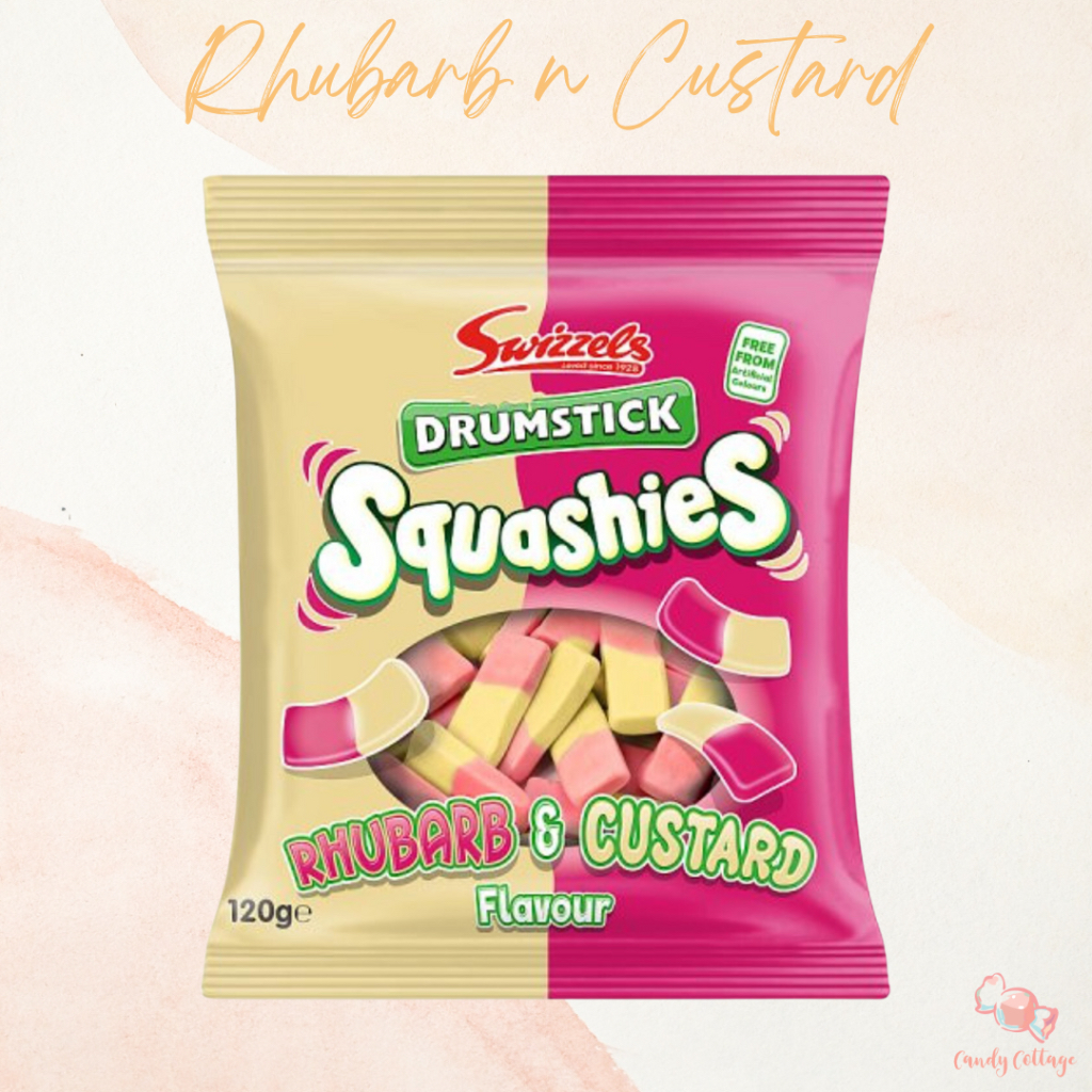 Squashies Rhubarb & Custard (British)