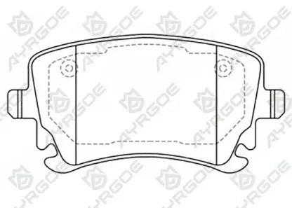 D101802 Brake Pad