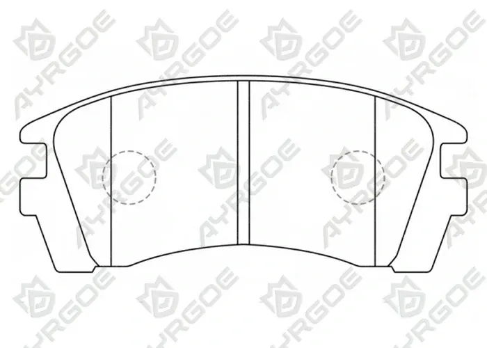 D1176 Brake Pad