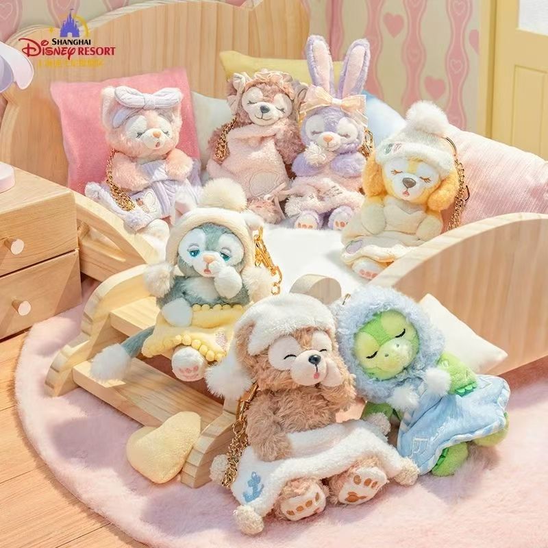 （中国本土配送) 上海ディズニー ダッフィー＆フレンズ ソフトドリームシリーズ ぶら下げぬい 