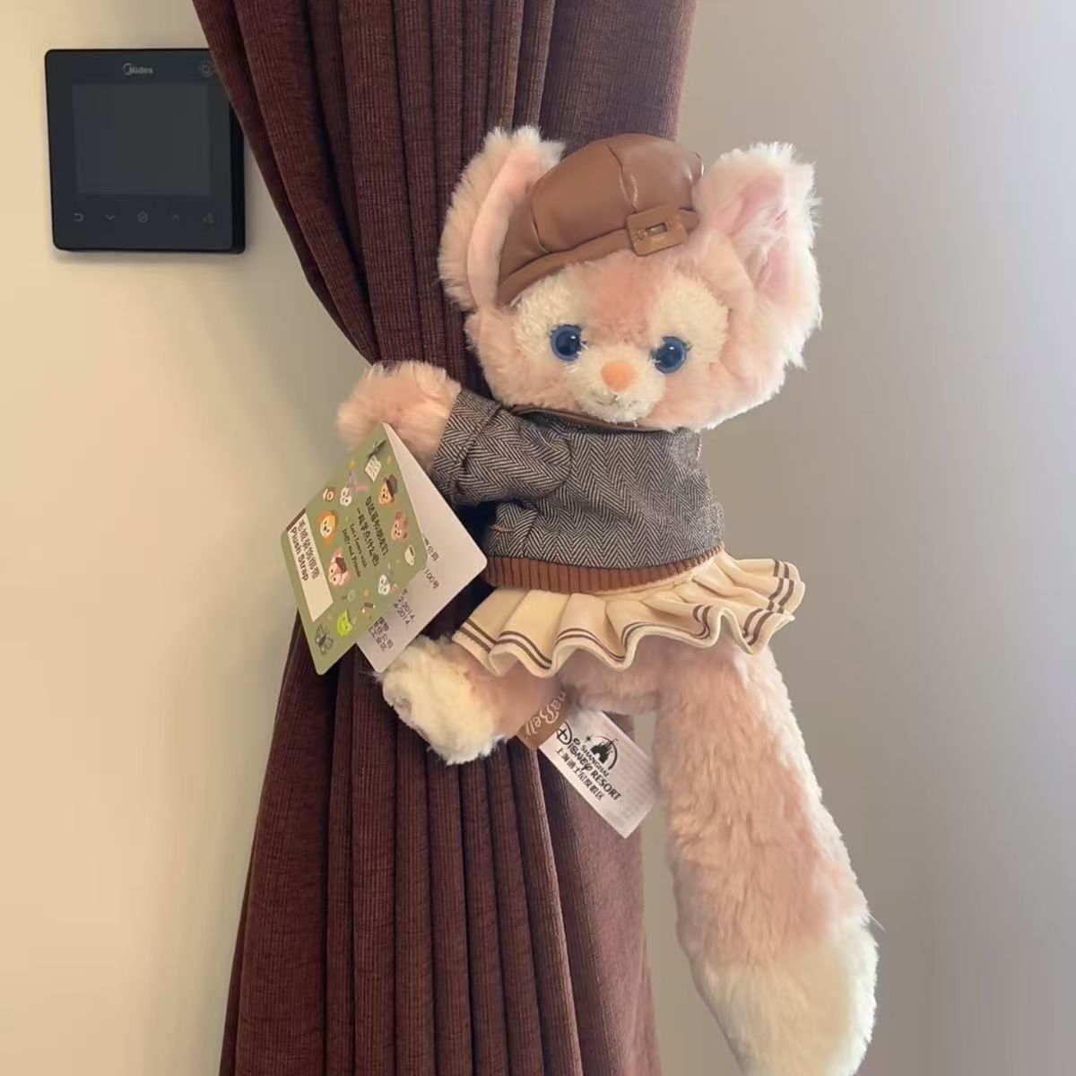 （中国本土配送) 上海ディズニー ダッフィー＆フレンズ 小小课堂シリーズ リーナ・ベル ぬいぐるみ