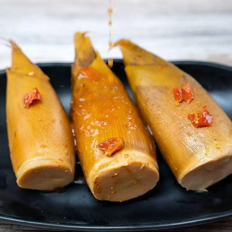 （卸売商品)1kg 2袋 明良 手むき黄金タケノコ (TikTok タイプ)