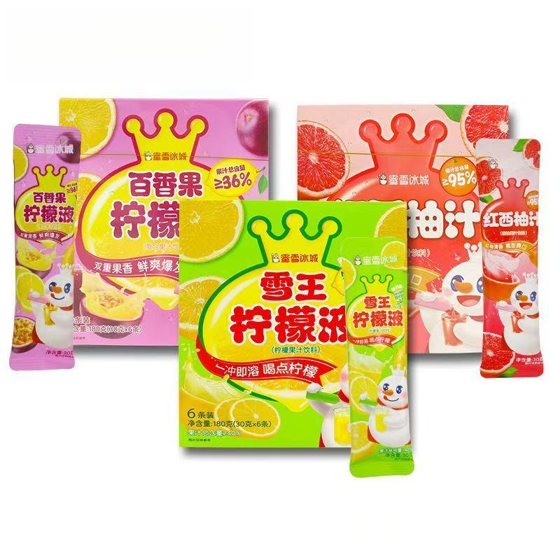 （卸売商品) 约1kg 6箱 蜜雪冰城 レモン液 (TikTokタイプ)