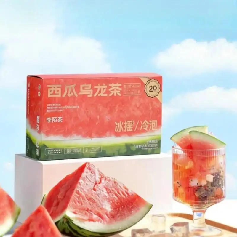 （卸売商品) 李陌茶 3箱 30袋すいかウーロン茶 (TikTokタイプ)