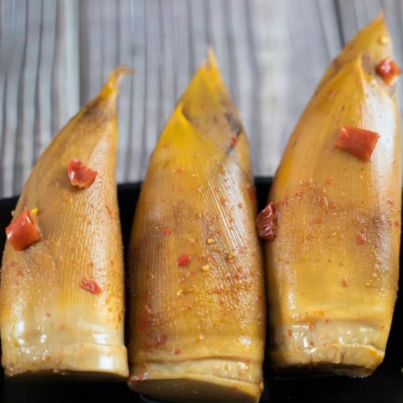 （卸売商品)1kg 2袋 明良 手むき黄金タケノコ (TikTok タイプ)