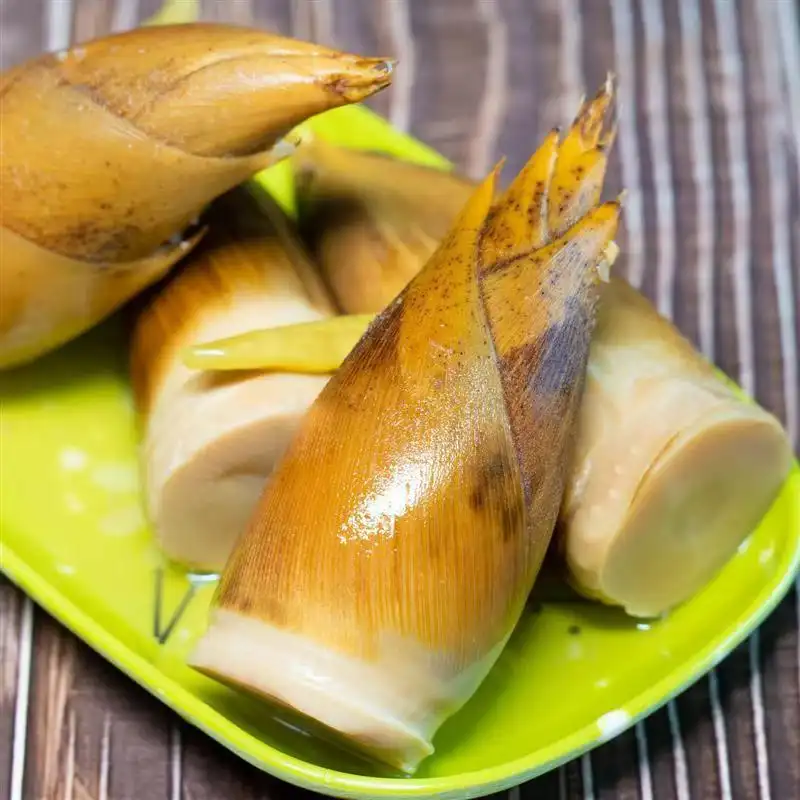 （卸売商品)1kg 2袋 明良 手むき黄金タケノコ (TikTok タイプ)