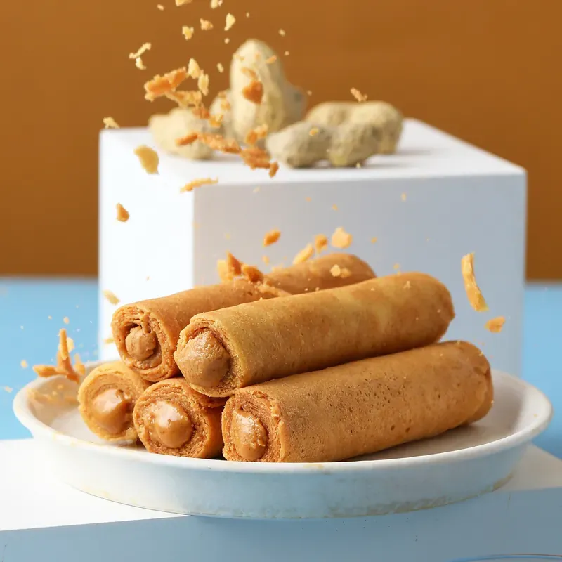 ピーナッツエッグロール