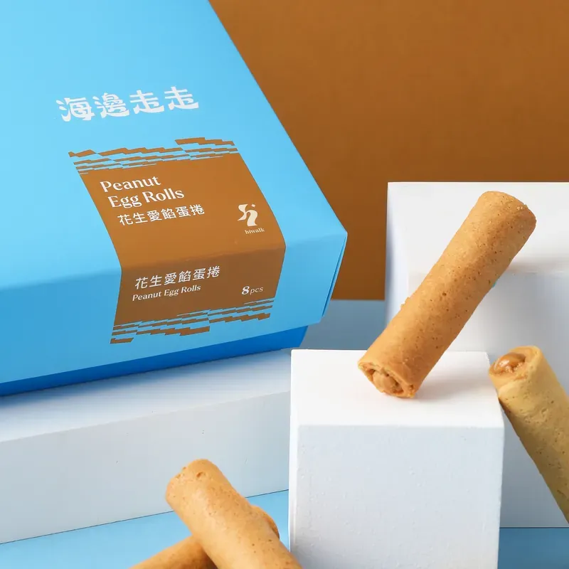 ピーナッツエッグロール