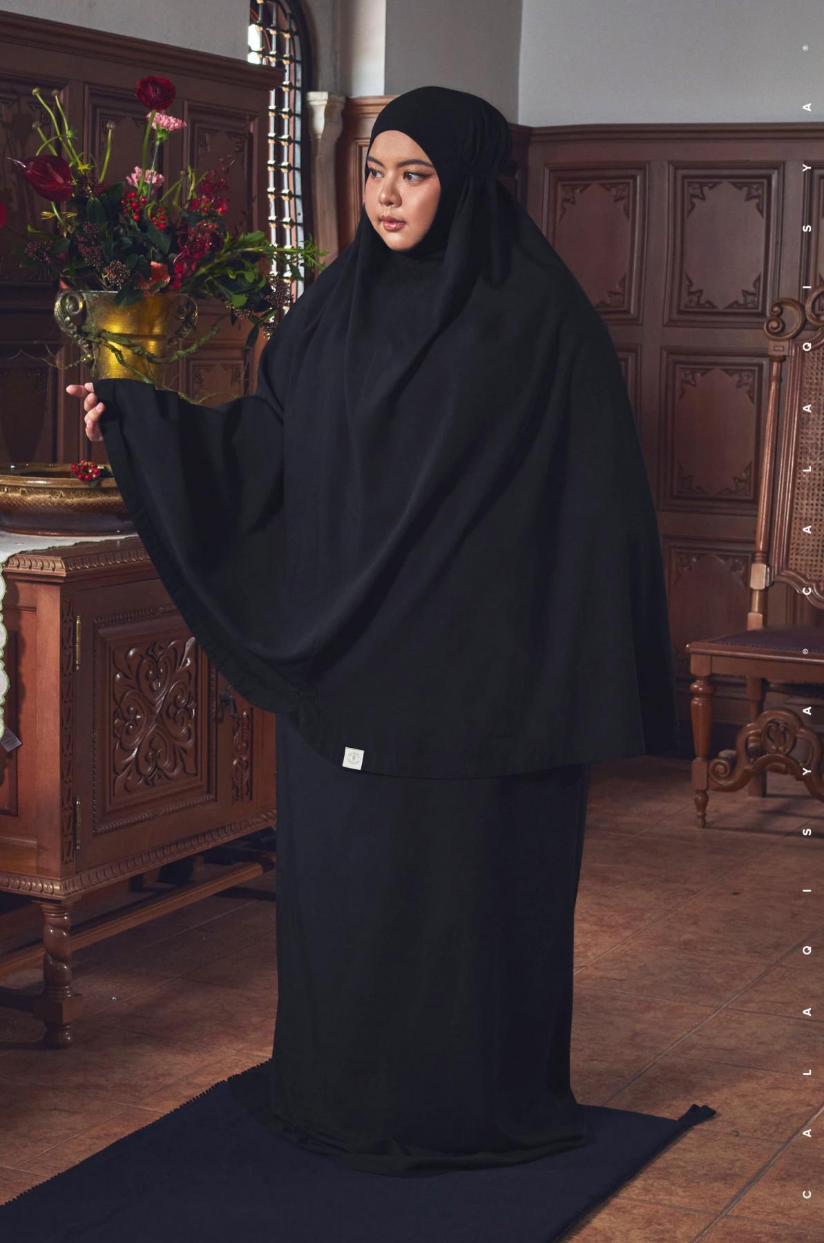 ANGIN PRAYER VEIL IN BLACK (ODOURLESS)