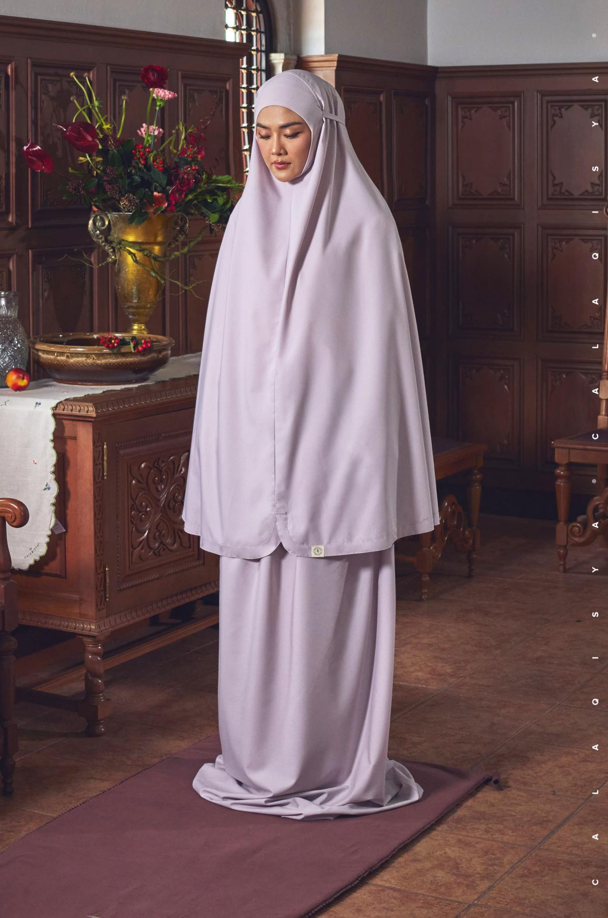 ANGIN PRAYER VEIL IN LILAC SNOW (ODOURLESS)