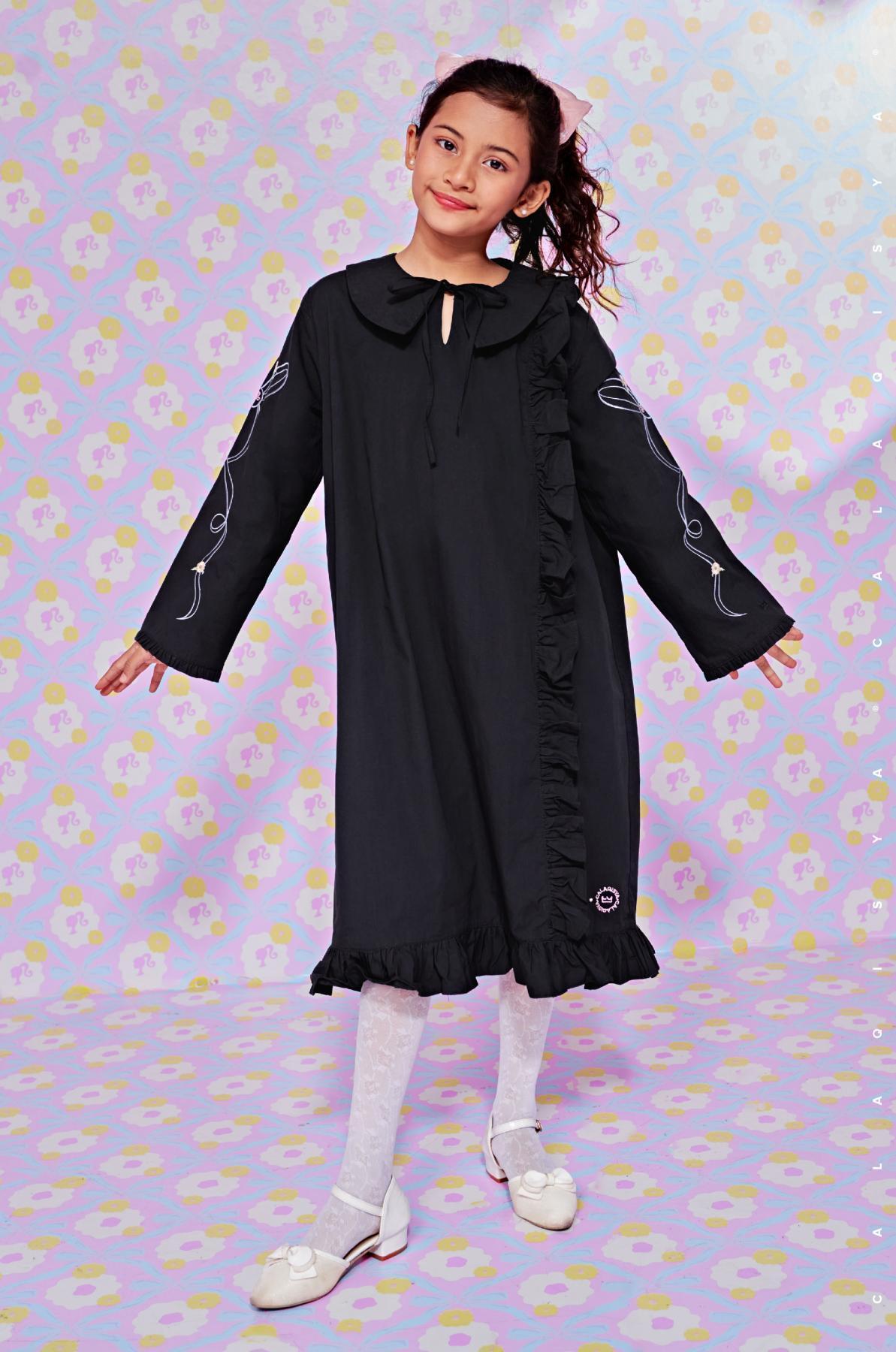 Barbie ™ DRESS KIDS IN BLACK
