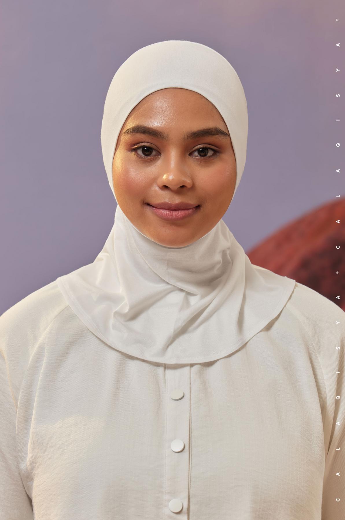 FULL UNDERSCARF IN OFF WHITE (ODOURLESS)