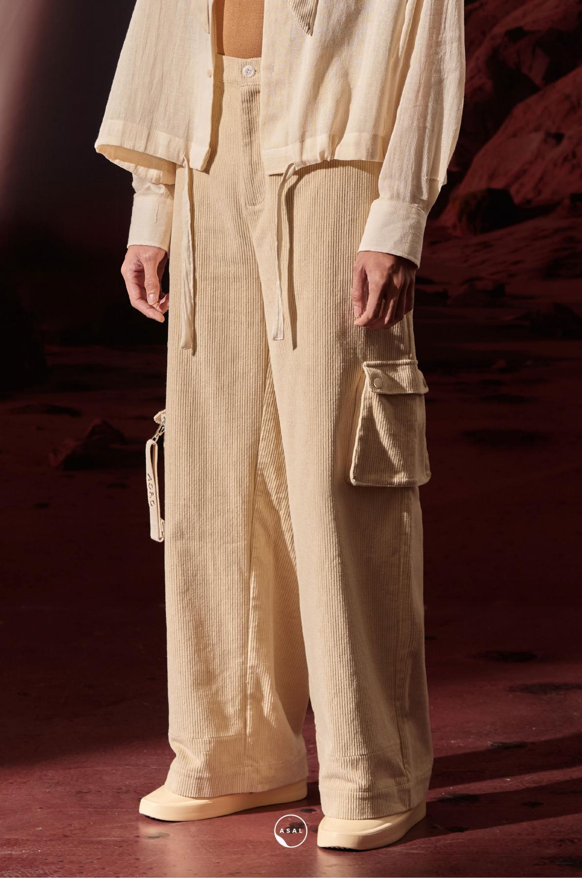 RUG CORDUROY CARGO (KLFW) IN EGGNOG