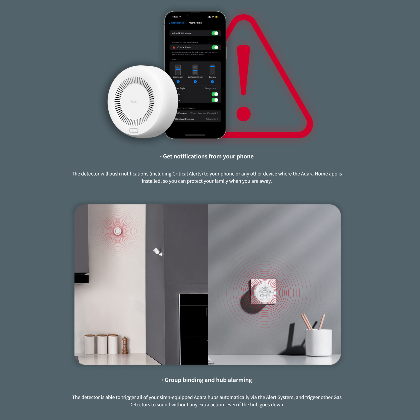 Aqara Smart Natural Gas Detector 3.0