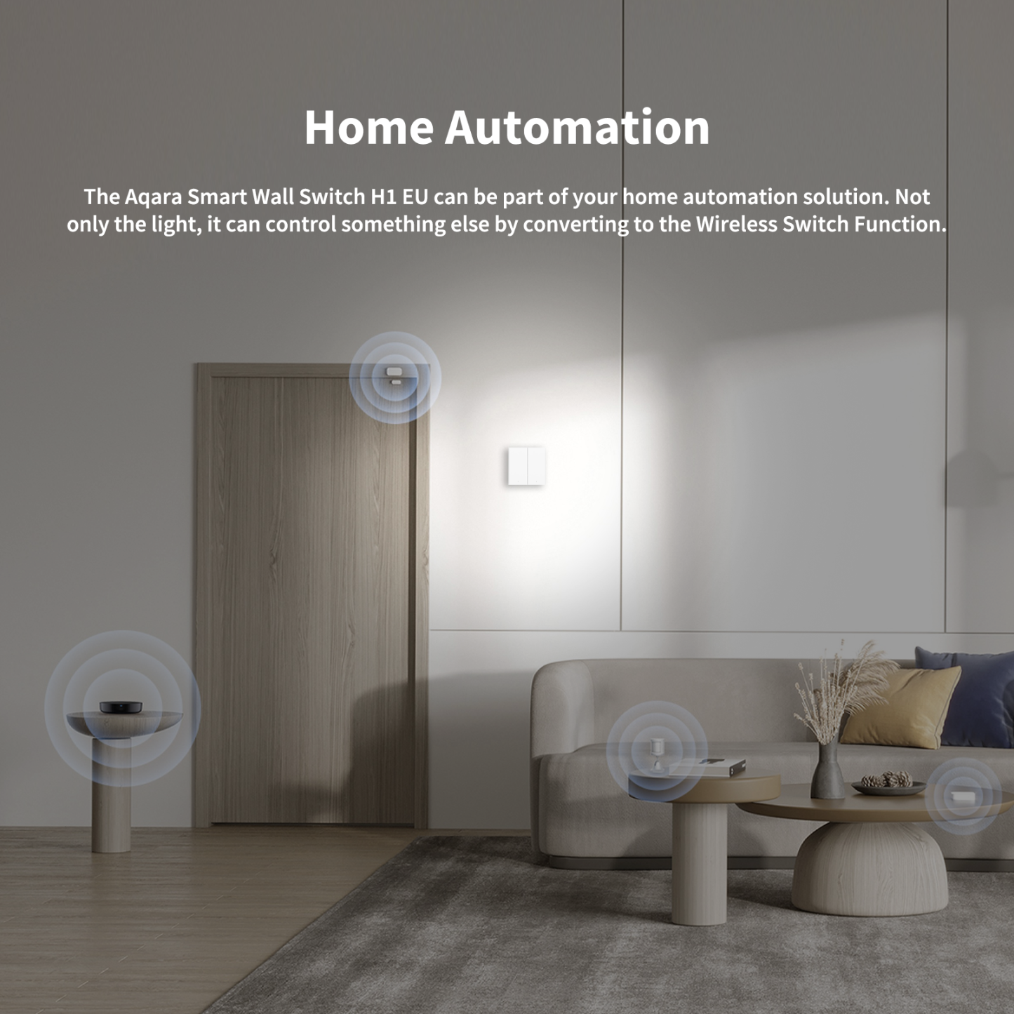 Aqara H1 Smart Wall Switch 3.0 (Single Rocker)