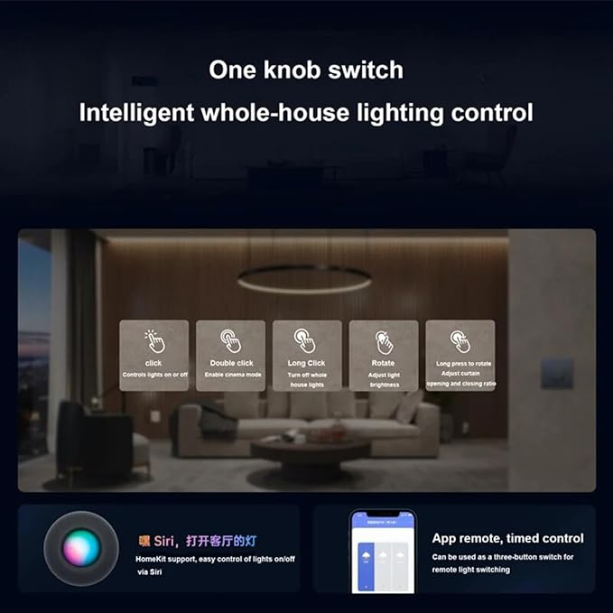 Aqara Smart Knob Switch H1 Wireless
