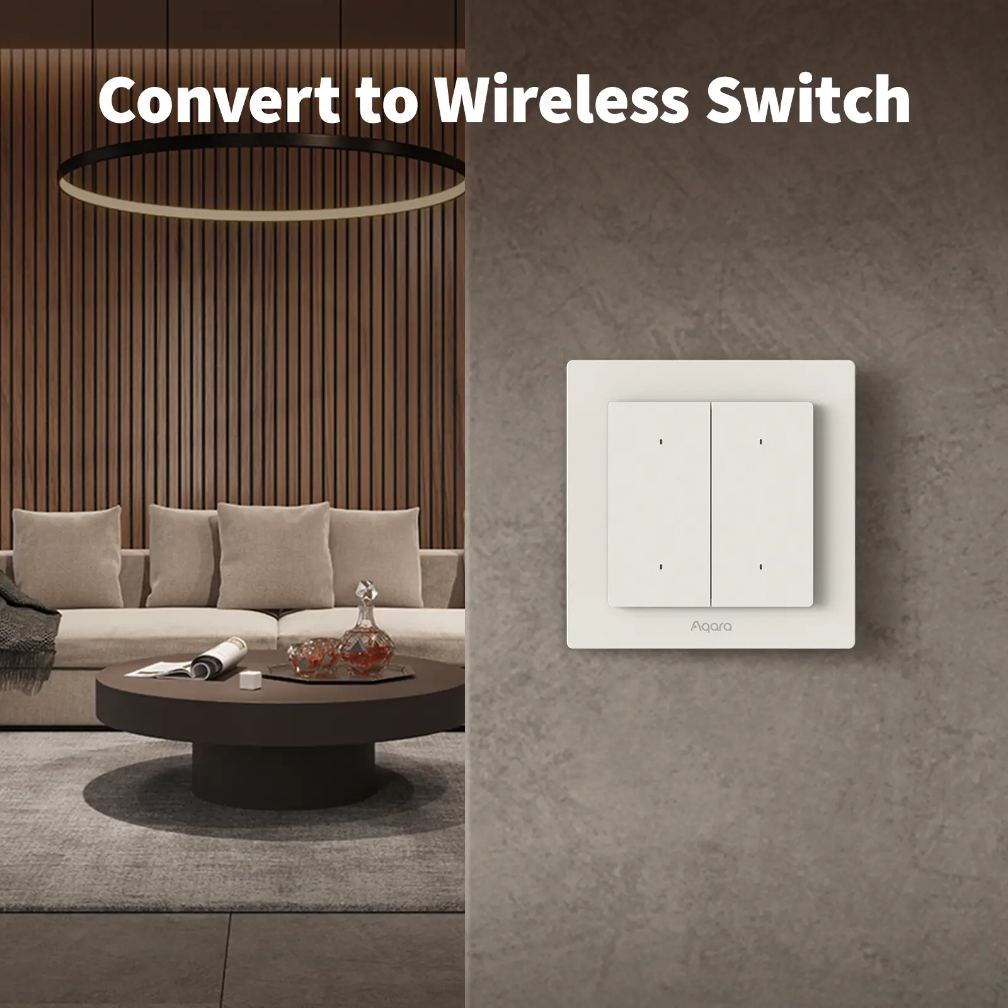 Aqara Light Switch H2 (2 Buttons, 1 Channel)