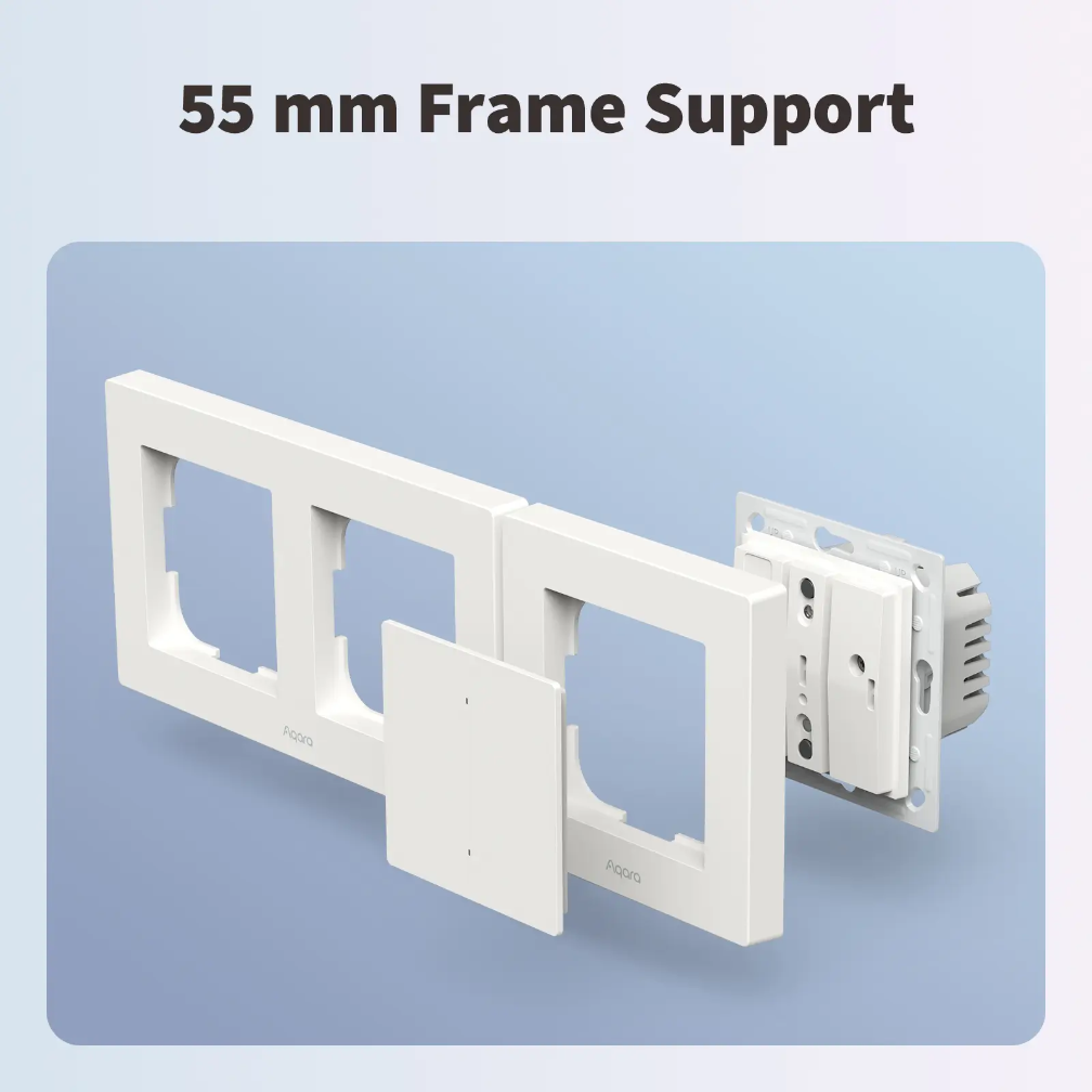 Aqara Light Switch H2 (2 Buttons, 1 Channel)