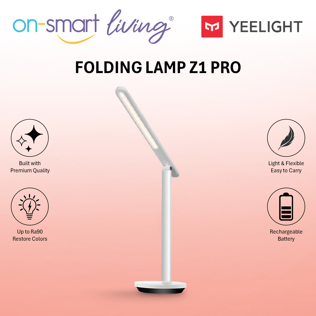 Yeelight LED Folding Desk Lamp Z1 Pro