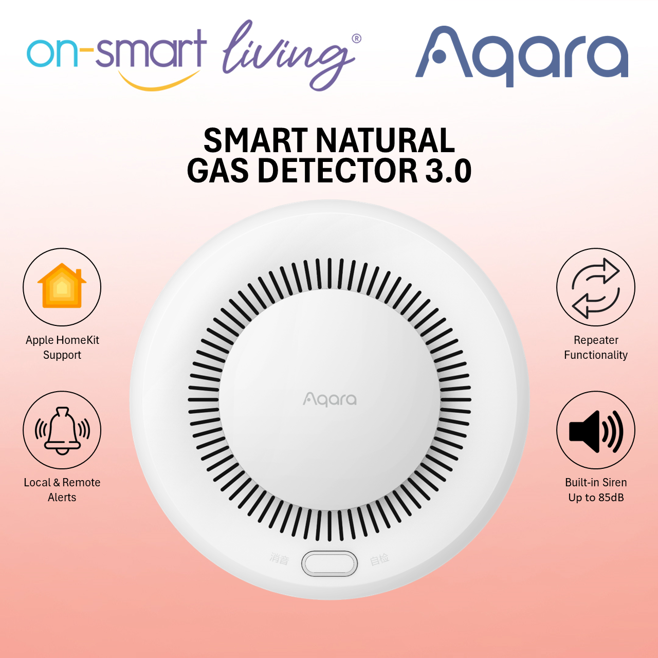 Aqara Smart Natural Gas Detector 3.0