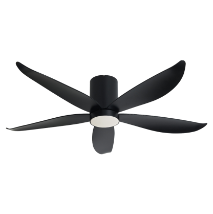 MOWE 54″ Smart Ceiling Fan MW548F - Black, White, Black with Dark Wood, White with Light Wood