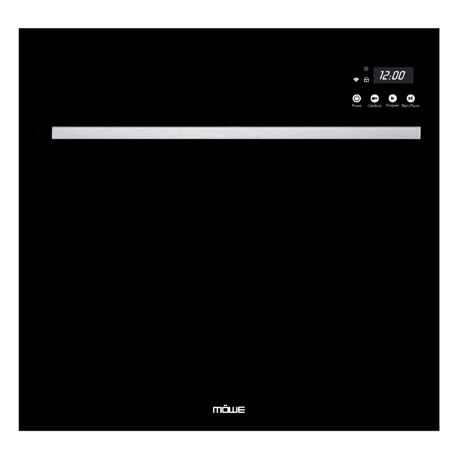 MOWE 87L Wifi Dishwasher Glass MW878G