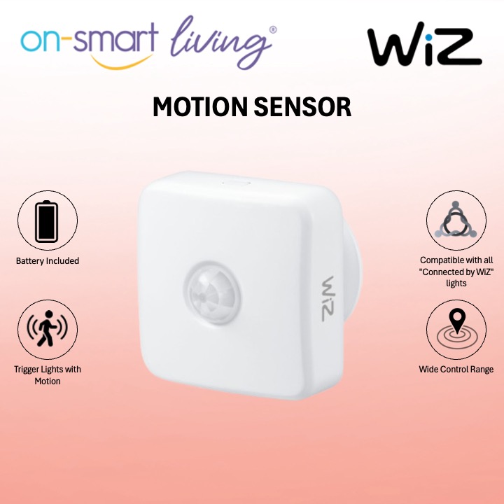 WiZ Smart Wifi Motion Sensor with batteries