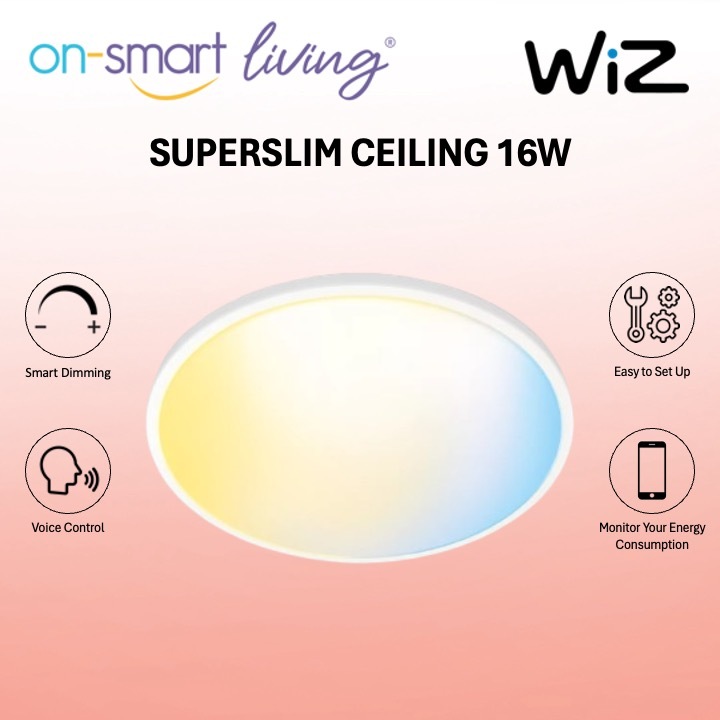 WiZ Smart Wifi SuperSlim Ceiling Light