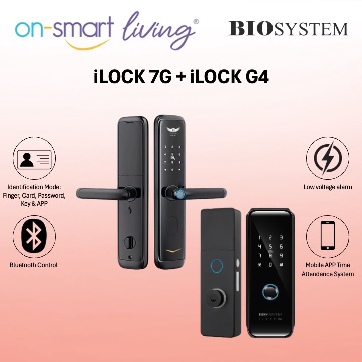 BIOSYSTEM iLock 7G + G4 Smart Door Lock