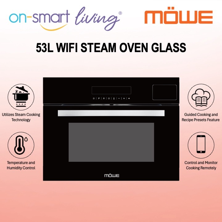 MOWE 53L Wifi Steam Oven Glass MW320G